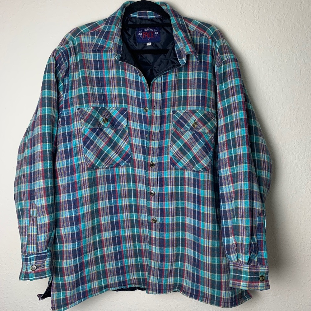 Vintage Flannel Shacket, size XL